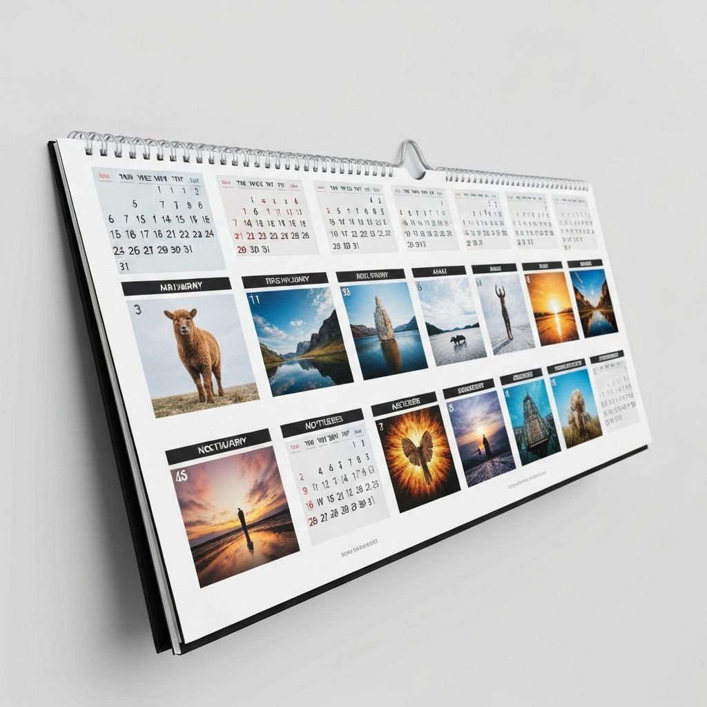 Flip Wall Calendar