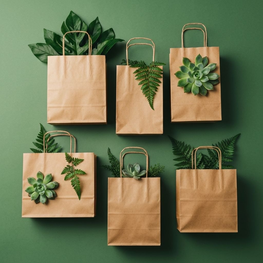Eco-friendly paper bags